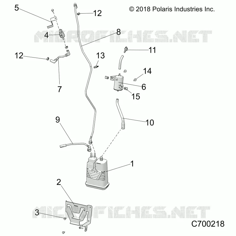 RESERVOIR DE CARBURANT EVAP