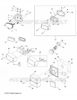 ELECTRICITE, LAMPS, HEAD, TAIL, REVERSE AND TURN