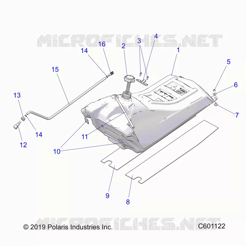 SYSTÃˆME D'ALIMENTATION, FUEL TANK ASM.