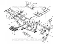 PARE CHOCS / PORTE PAQUET MOUNTING 6X6 400L W948740 (4926802680A007)