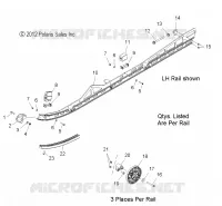 SUSPENSION, FIXATION RAIL