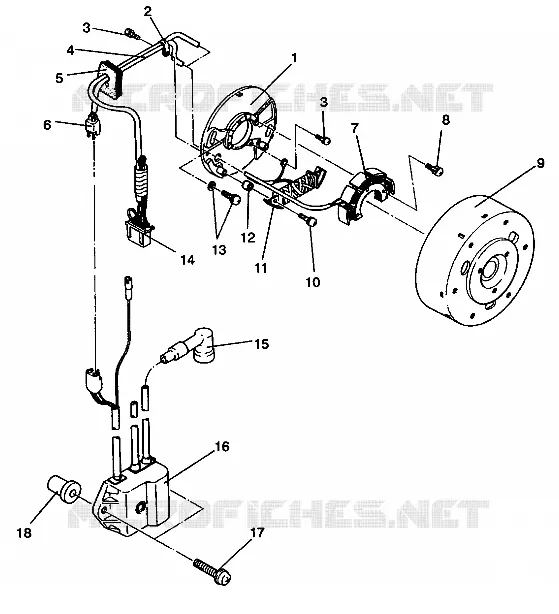 STATOR ASSEMBLY 500 EFI 0942774 and  EFI SKS 0942574 (49274127410040)