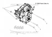 SYSTÈME DE TRANSMISSION, GEARCASE MOUNTING