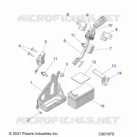 ELECTRICITE, BATTERY, MANUAL START POWER UP COMPONENTS