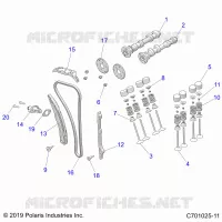 SOUPAPES AND CAMSHAFTS