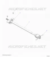 SYSTÃˆME DE TRANSMISSION, FRONT PROP SHAFT
