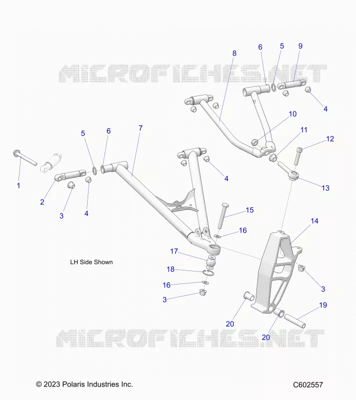 TRIANGLES SUSPENSIONS AVANT 