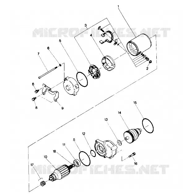 DEMARREUR ASSEMBLY (4913511351042A)