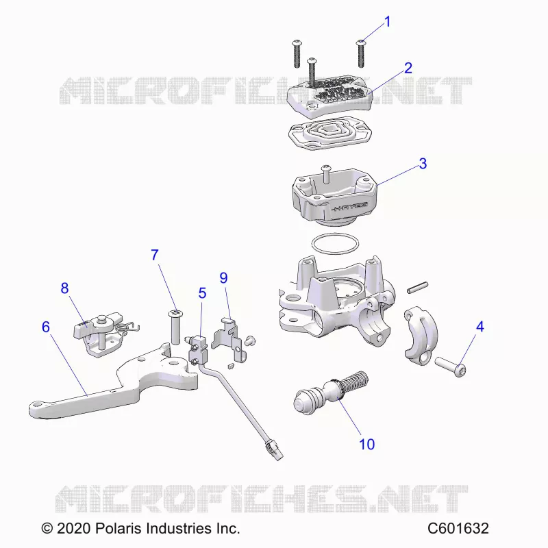 BRAKES, MAITRE CYLINDRE ASM.