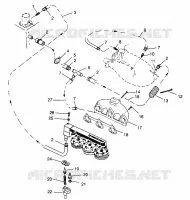 SYSTÈME DE REFROIDISSEMENT SLX 780 B964287 and Intl. SLX 780 I964287 (4937443744B008)