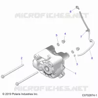 SYSTÃˆME DE TRANSMISSION, FRONT GEARCASE MOUNTING