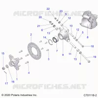 SUSPENSION, PORTE BAGAGES ARRIERE