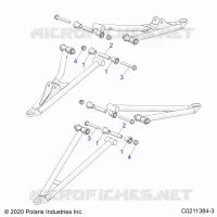 SUSPENSION AVANT A-ARM MOUNTING