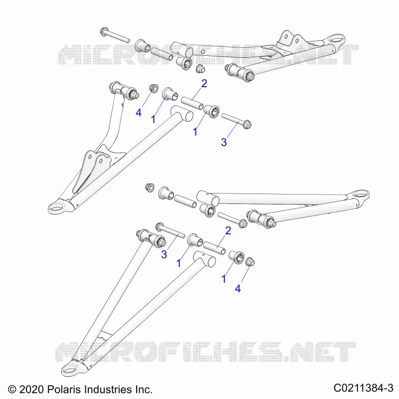 SUSPENSION AVANT A-ARM MOUNTING