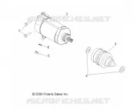 MOTEUR, DEMARREUR