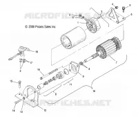 MOTEUR, DEMARREUR