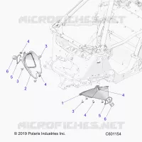 CHASSIS, TIE ROD BOOT ASM.