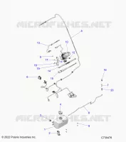 BODY, WATER BOTTLE PUMP ASM AND WIPER KIT