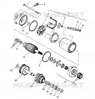 DEMARREUR  SLX 780 B954287 (4933953395C006)