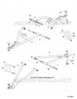 SUSPENSION AVANT CONTROL ARMS