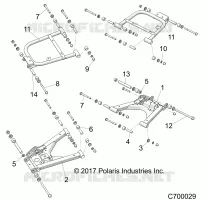 SUSPENSION ARRIERE CONTROL ARMS