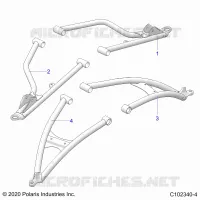 SUSPENSION AVANT A-ARMS