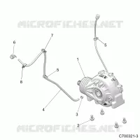 SYSTÃˆME DE TRANSMISSION, FRONT GEARCASE MOUNTING