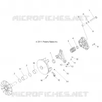 SYSTÈME DE TRANSMISSION, PRIMARY CLUTCH