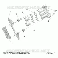 FREIN AVANT CALIPER