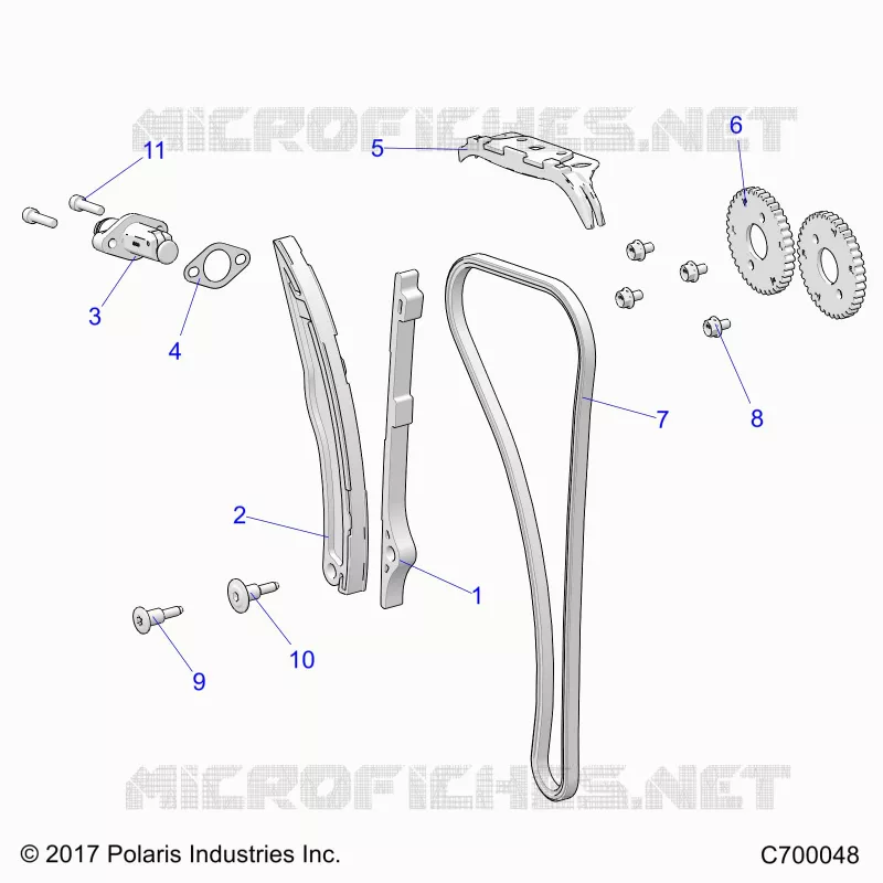 CHAINE DE DISTRIBUTION AND TENSIONER