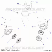 ELECTRICITE, AUDIO, SPEAKERS, RIDE COMMAND