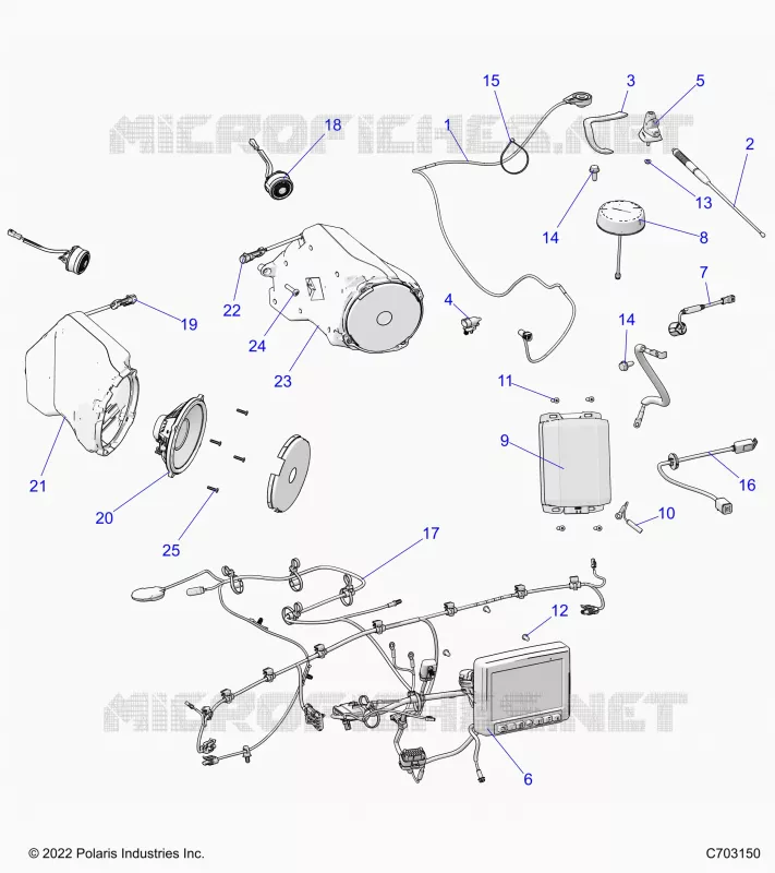 ELECTRICITE, AUDIO, RIDE COMMAND