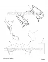 HABITACLE ARRIERE AND HEAT SHIELDS
