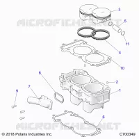 CYLINDRE AND PISTON