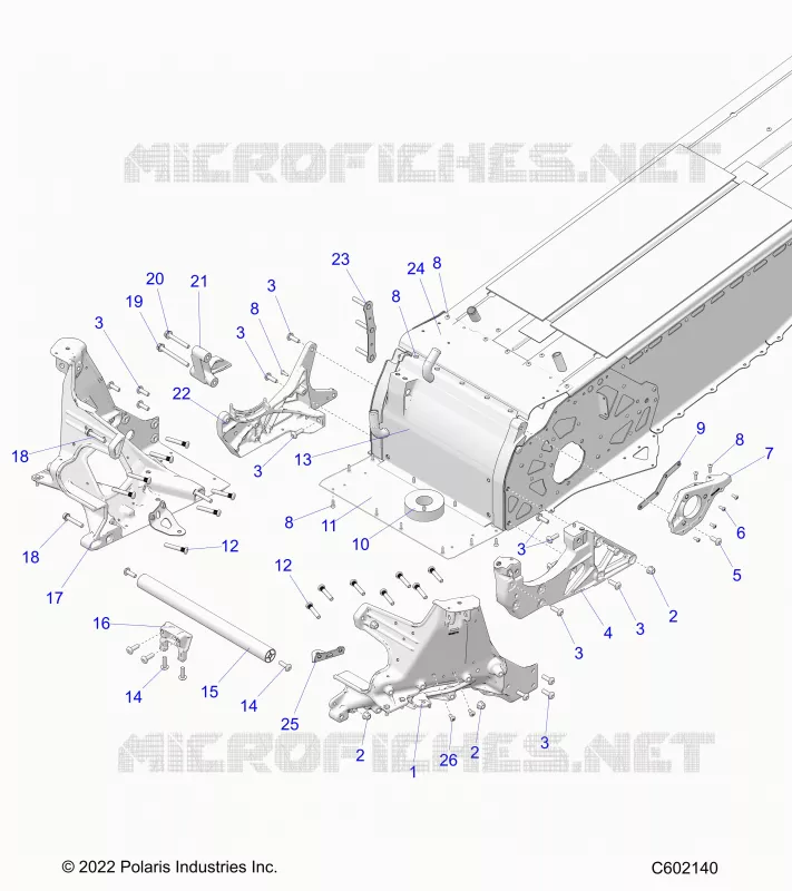CHASSIS, BULKHEAD ASM.