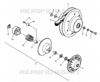 EMBRAYAGE DE TRANSMISSION 6X6 400L