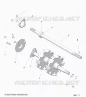 DRIVE TRAIN, JACKSHAFT AND ARBRE DE TRANSMISSION