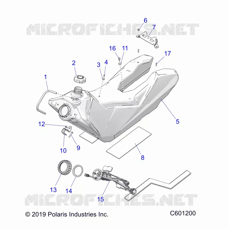 SYSTÃˆME D'ALIMENTATION, FUEL TANK ASM.