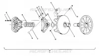 EMBRAYAGE DE TRANSMISSION STAR, SPRINT AND SPRINT E/S (4912721272008A)