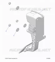 ENGINE, PEDALE D'ACCELERATEUR