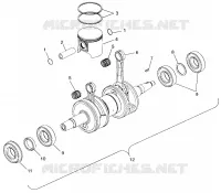 PISTON ET VILEBREQUIN