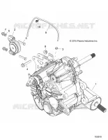 DRIVE TRAIN, MAIN SUPPORT PONT