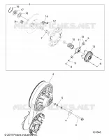 SYSTÃˆME DE TRANSMISSION, SECONDARY CLUTCH