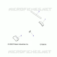 CHASSIS, EDGE COVER, TR
