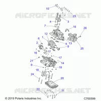 CARTERS MOTEUR AND CRANKSHAFT