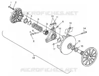 EMBRAYAGE DE TRANSMISSION SUPER SPORT 0970761 (4937643764B013)