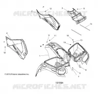 HABITACLE AVANT AND SIDE PANELS