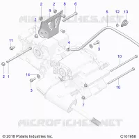 DRIVE TRAIN, MAIN SUPPORT PONT