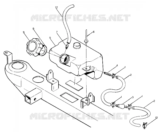 RESERVOIR D'HUILE ASSEMBLY (4917741774005A)