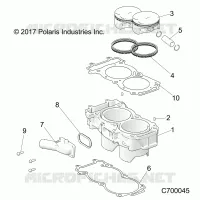 CYLINDRE AND PISTON